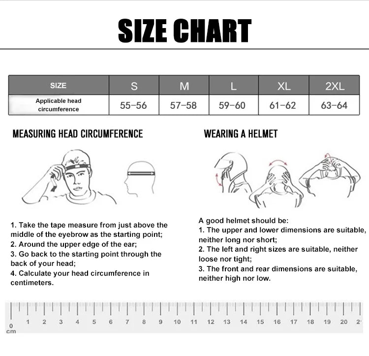 Uchoose DOT Approved Full Face Helmets Crash Motorbike Protective Gear Men Women Flip Up Helmet Motorcycle Double Sun Visor