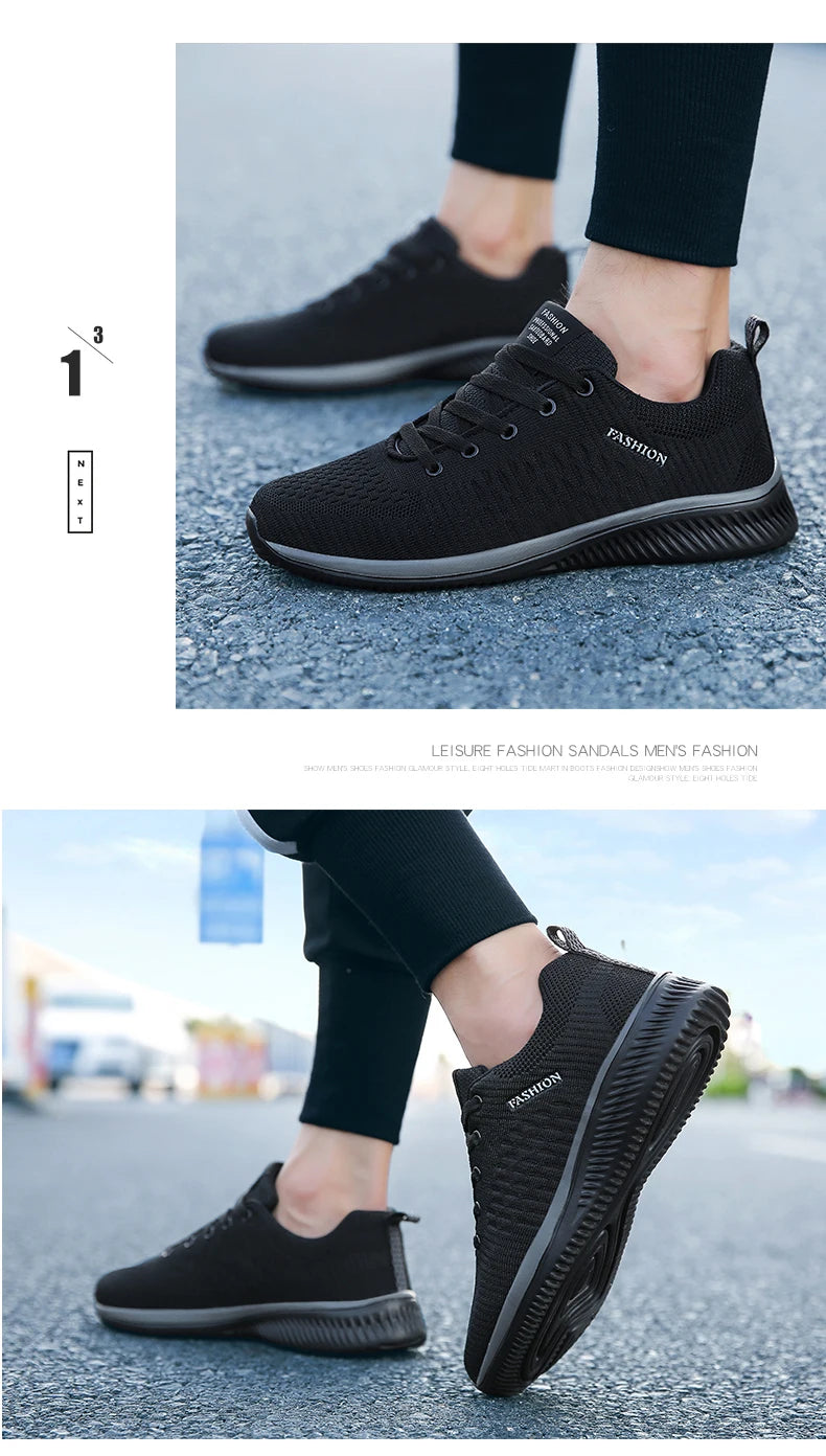 Zapatillas Running Hombre - Livianas y Transpirables