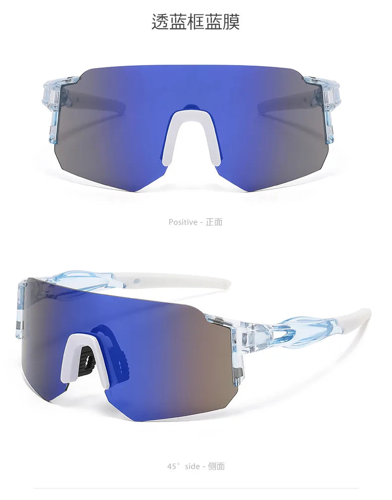 New Square Ski Big Sunglasses Men Riding Sunglasses Driving Glasses Outdoor Sports Women Ski Goggles Large Protective Glasses