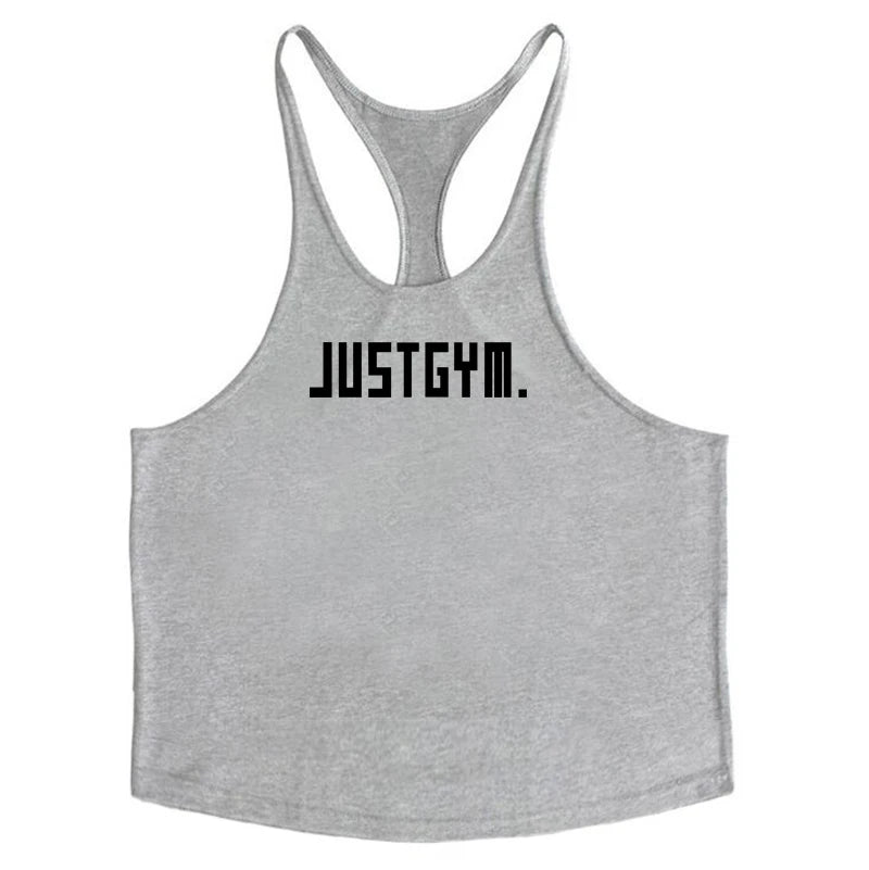 Gyms Workout Sleeveless Shirt Stringer Tank Top Men Bodybuilding Clothing Fitness Mens Sportwear Vests Muscle Singlets