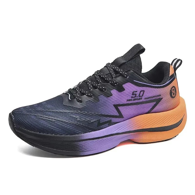 Zapatillas Running Placa de Carbono – Amortiguación Antideslizante Unisex