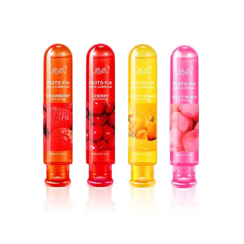 Fruity Love Gel Sex Lubricant Anal Lubrication for Intimate Sessions Combination Packaged Moisturizing Love Gel