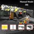 Soft Bullet Gun Toy Gun Auto-Manual Sport Game Outdoor Shooting Games Education Toy for Kids Boys Adult