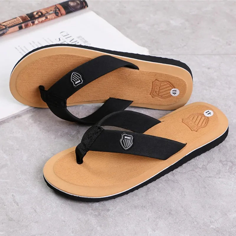Ojotas Casuales Hombre - Antideslizantes para Playa y Casa