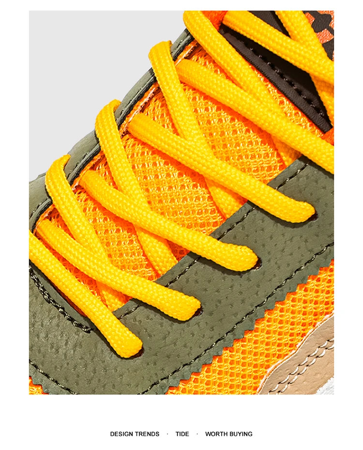 Men's Breathable Casual Sneakers Luxury Trainer Fashion Loafers Comfortable Running Shoes for Male