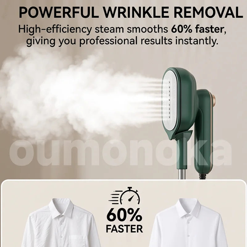Handheld Garment Steamer Mini Steam Iron Clothes Travel Micro Iron Machine Electric Ironing Clothes Iron Steamer Home Appliance