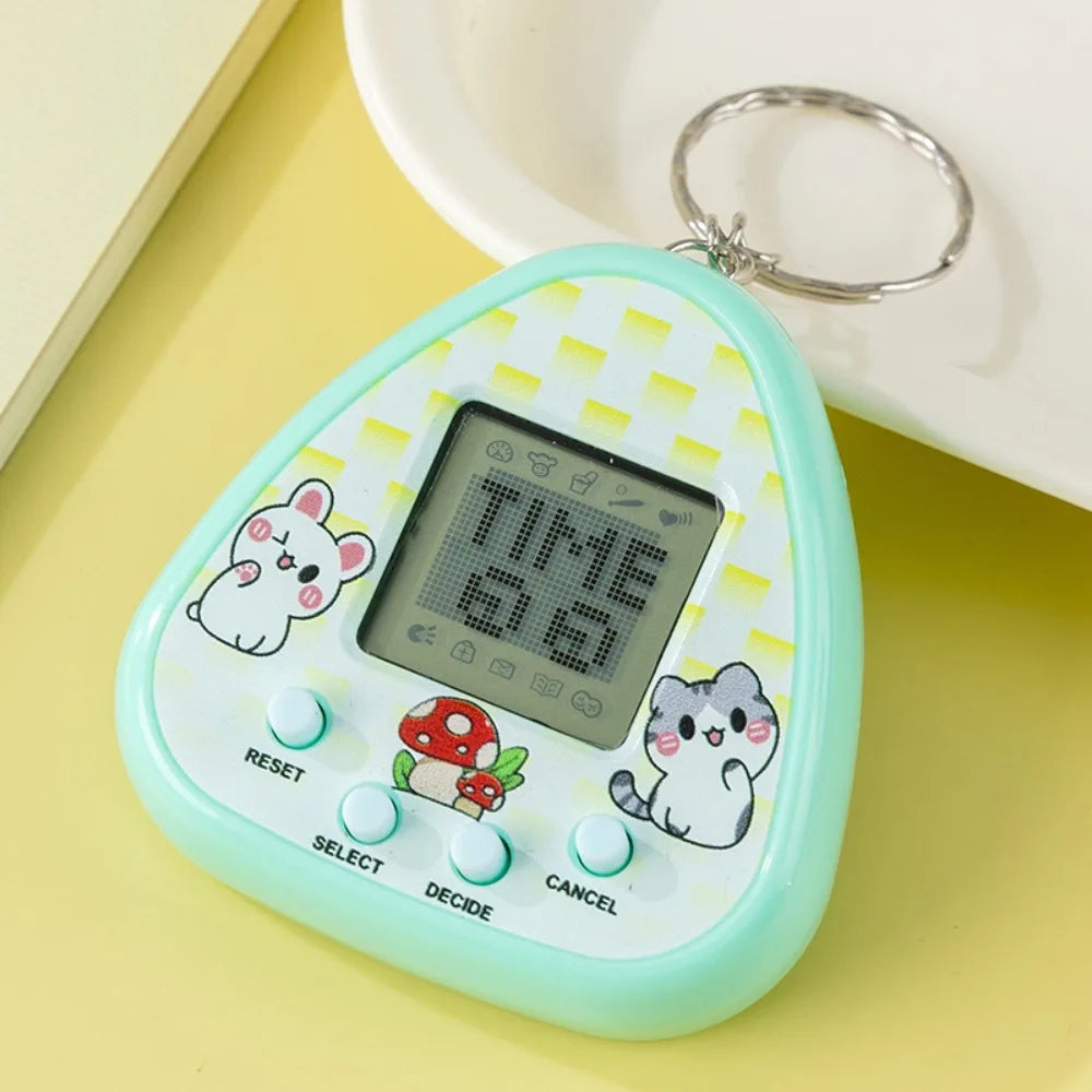 Multilingual Virtual Electronic Pet Tamagotchi Toy, Pixel Screen Digital Animal Game Machine, Kids Gift