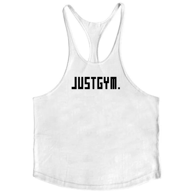 Gyms Workout Sleeveless Shirt Stringer Tank Top Men Bodybuilding Clothing Fitness Mens Sportwear Vests Muscle Singlets
