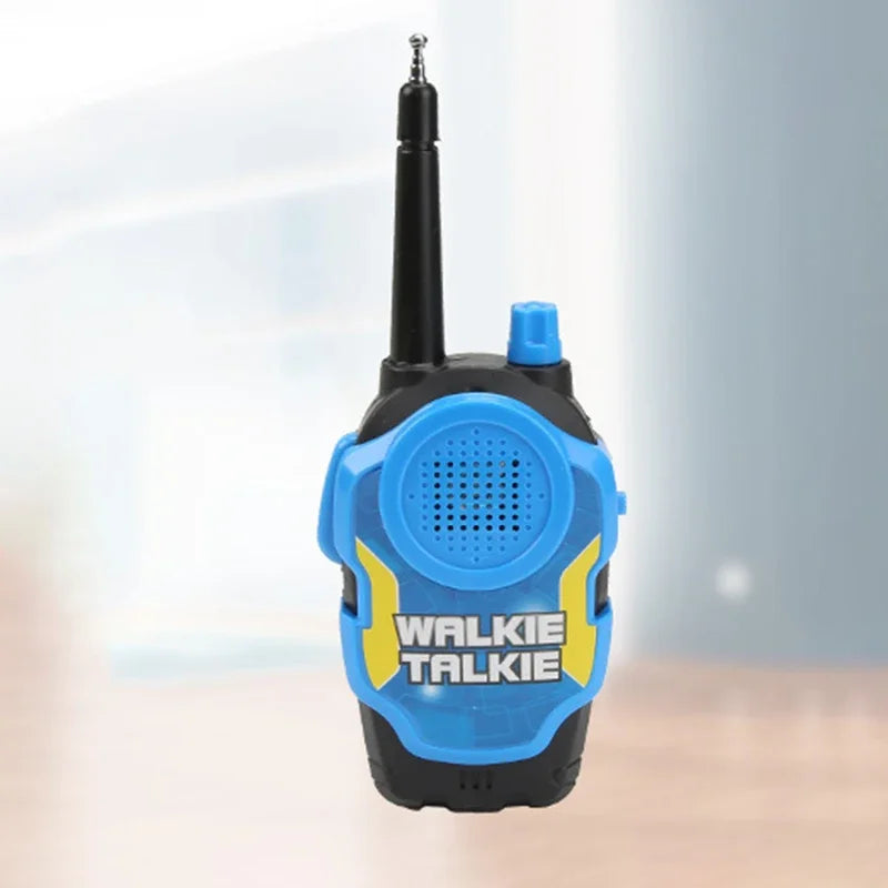2Pcs/Set Walkie Talkies 50M Mini 2Ch Radio Phone for Kids Portable Handheld Children Outdoor Interphone Toys