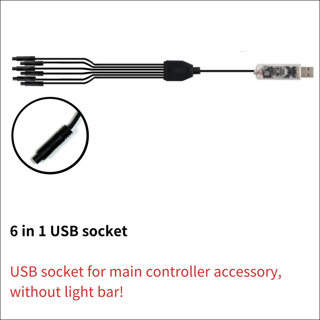 Ambient Lighting Accessories Car Ambient Lights LED Skylight Symphony RGB Interior Acrylic Strips Decoration USB APP Control