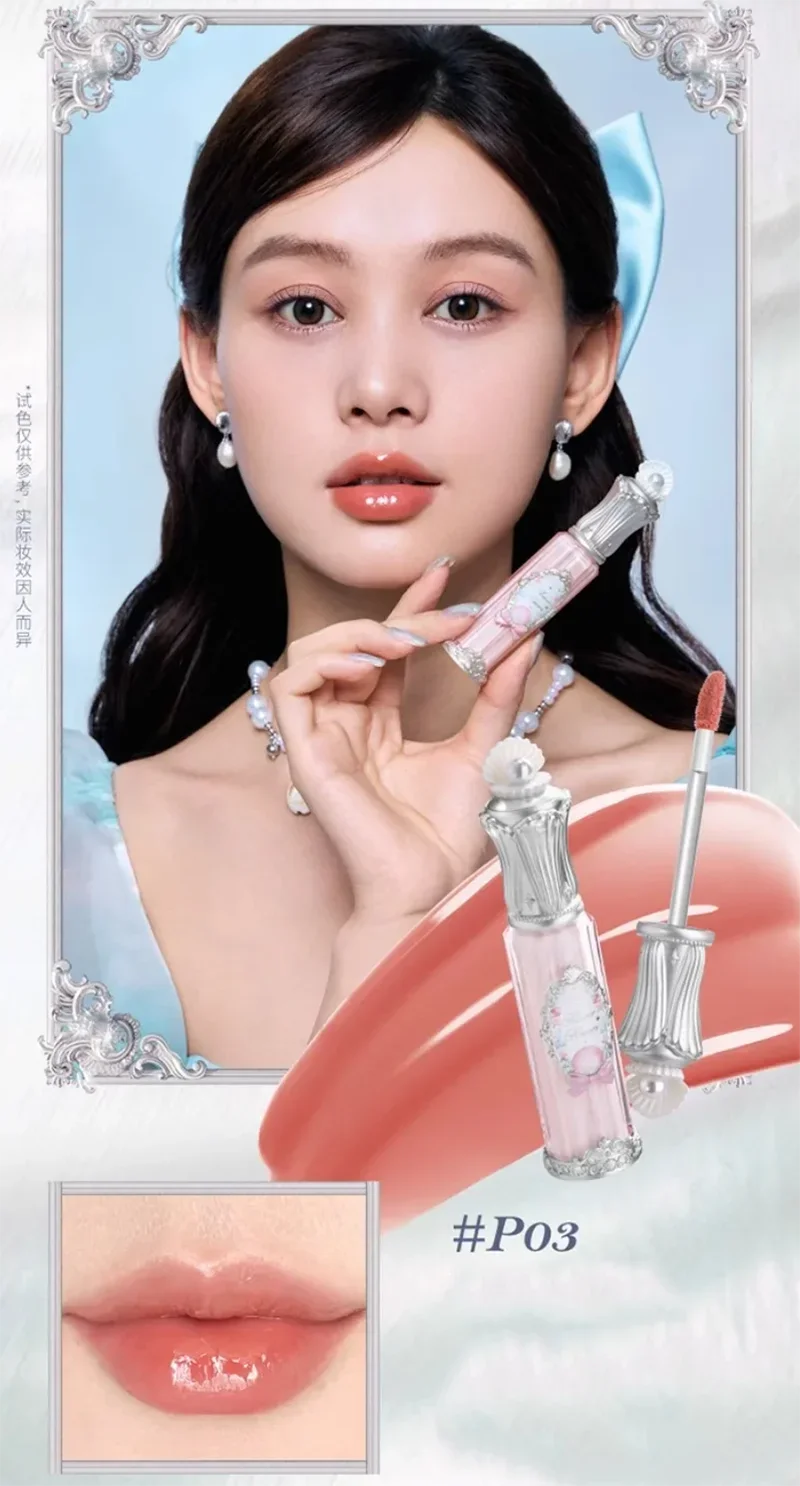 Flower knows bunny Collection Makeup Set Eyeshadow Palette Blush Lip Gloss Makeup Bag Matte Glow Shimmer Eye Shadow Kit