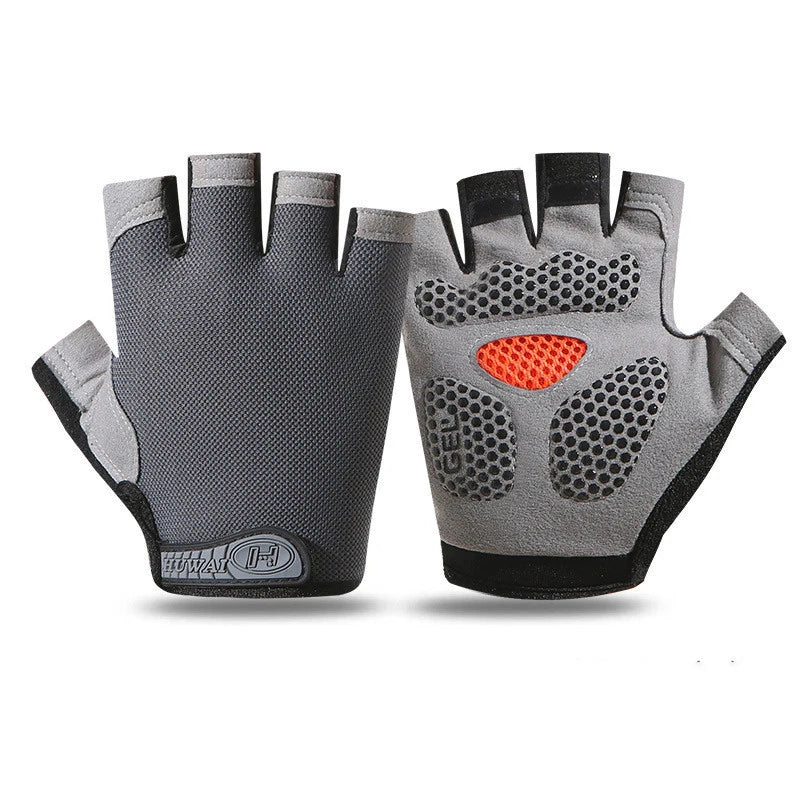 Guantes de Gym Sin Dedos – Fitness Ciclismo Antideslizante Unisex