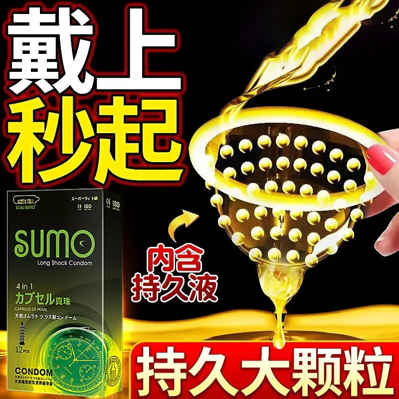 10pcs Spiked Threaded Ultra-Thin Special Condoms Sex Toys For Men 18+ Lubricanted Pussy Stimulation Penis Sleeve Adult Sex Shop