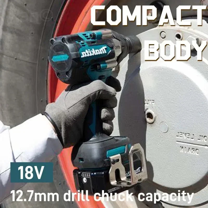 Makita DTW700 Cordless 1000N.m Impact Wrench Brushless Electric Wrench Screwdriver Large Torque Auto Repair Power Tools