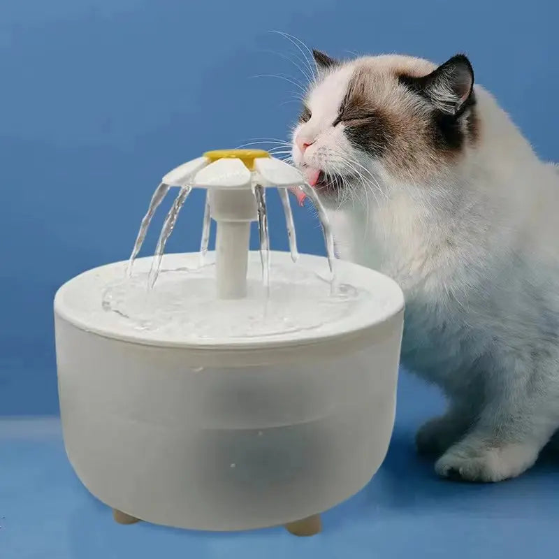 Fuente de Agua para Mascotas - Dispensador Automático con Filtro USB 1200ml