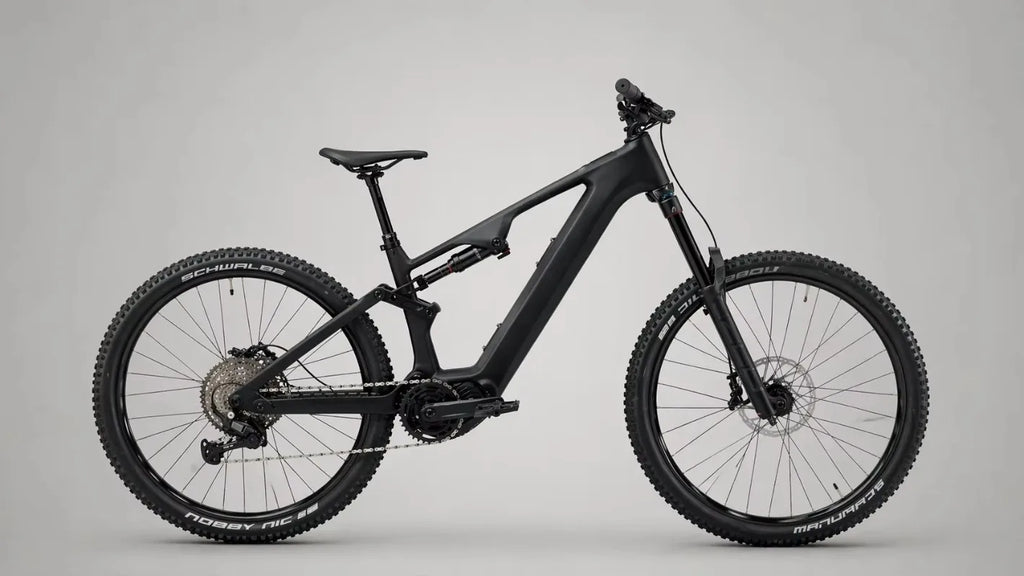 Carbon Fiber Full Suspension Electric Mountain Bike 29er M560 Mid Drive