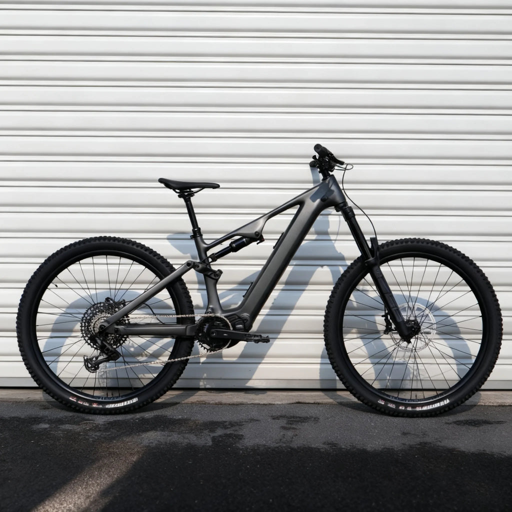 Carbon Fiber Full Suspension Electric Mountain Bike 29er M560 Mid Drive