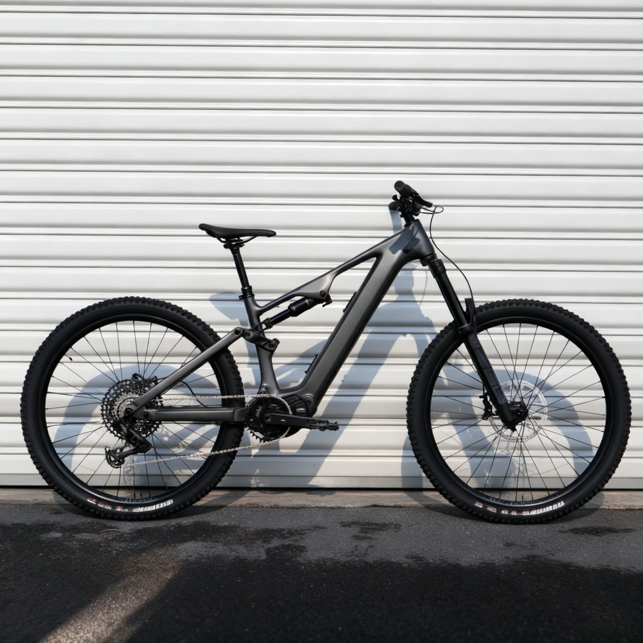 Carbon Fiber Full Suspension Electric Mountain Bike 29er M560 Mid Drive