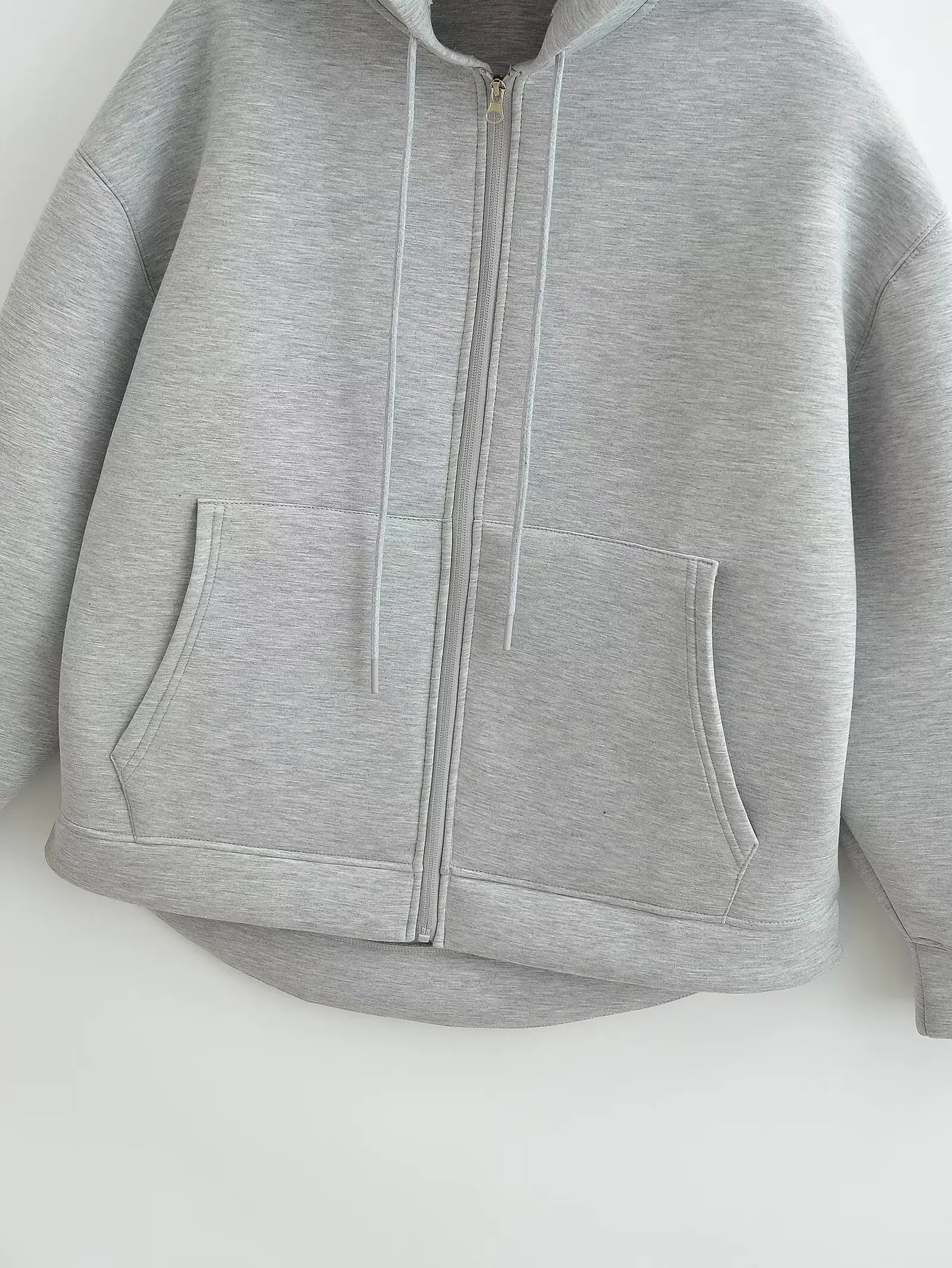 MUJER Zip up Hoodies Women Autumn Hooded Sweatshirt Woman Long Sleeve Oversized Women's Sweatshirts Zip Hoodie Women Jackets