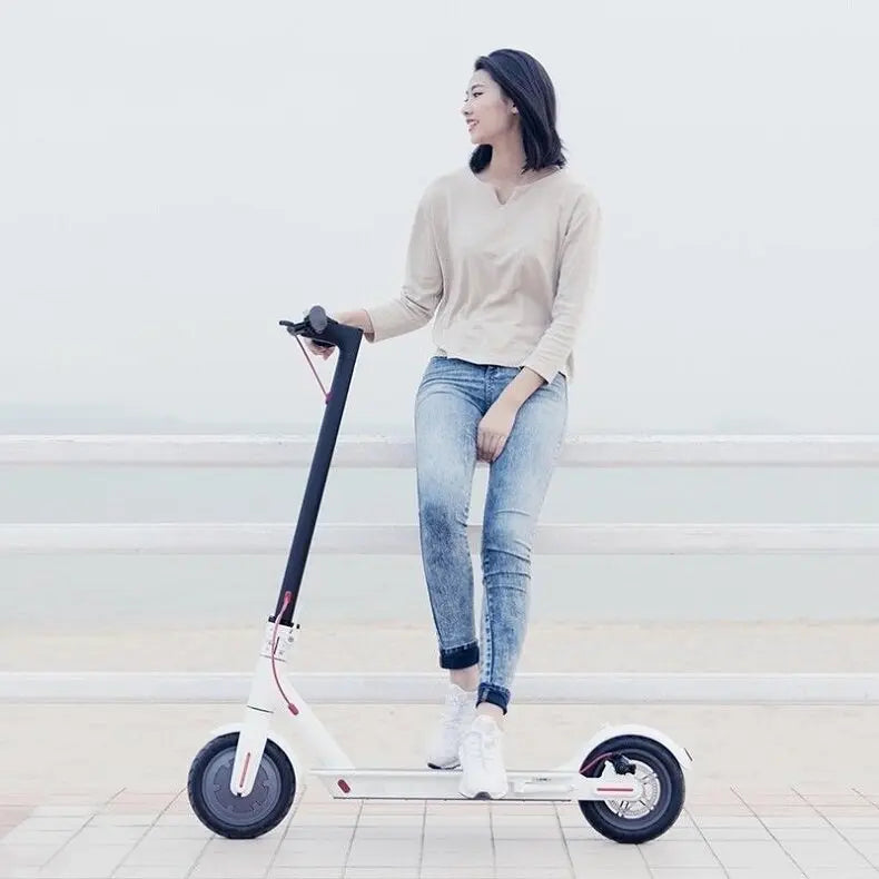Foldable Electric Scooter for Adults & Teens- Portable Commuting E-Scooter with Long-Lasting Battery