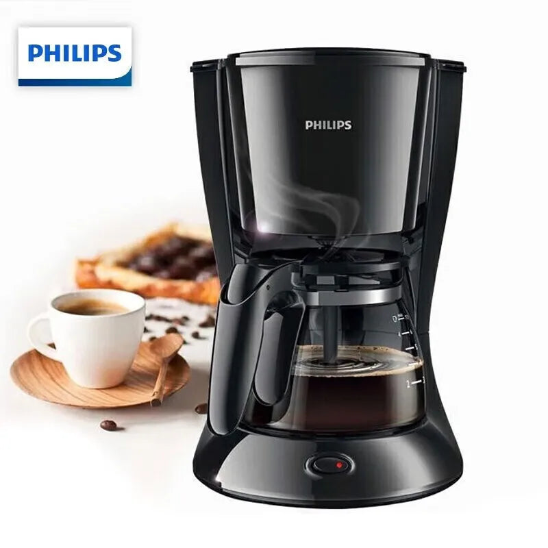 Philips HD7432 Drip Coffee Maker 220V Fully Automatic Coffee Machine 600ML Drip Filter Small Multi-functional Coffee Pot