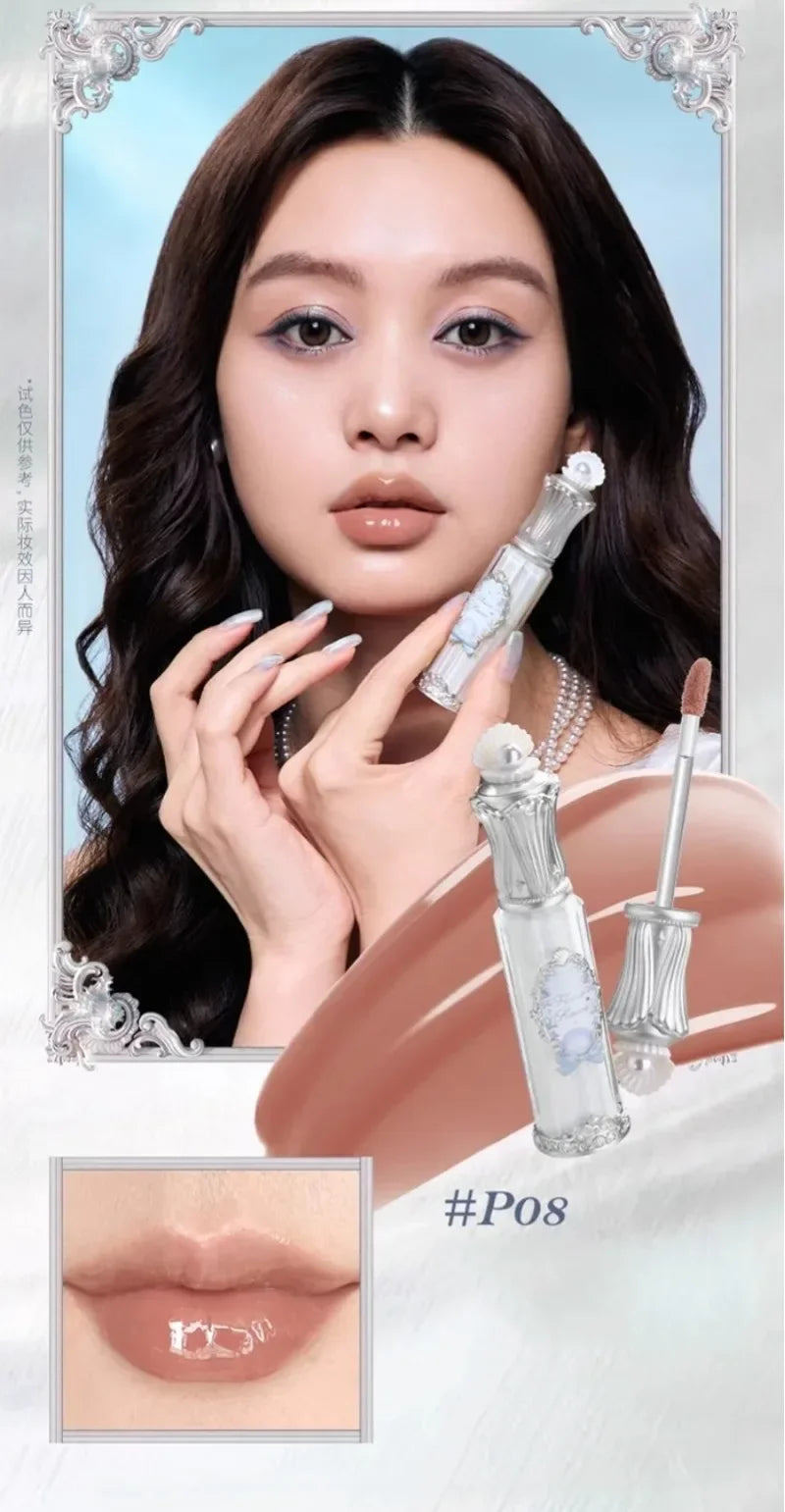 Flower knows bunny Collection Makeup Set Eyeshadow Palette Blush Lip Gloss Makeup Bag Matte Glow Shimmer Eye Shadow Kit