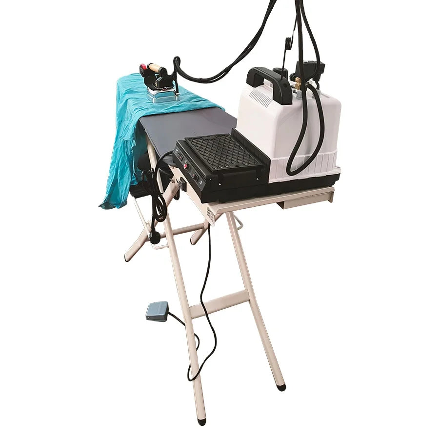 4.5L Mini Boiler Steam Iron + Optional Ironing Board Foldable Ironing Table Easy Operation Fold Style With Electric Steam Boiler