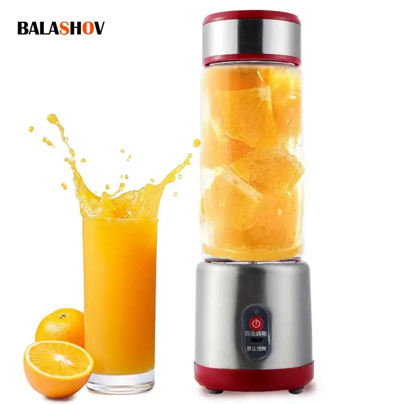 USB Rechargeable Electric Juicer Blender Fruit Mixers Juicers Fruit Extractors Food Milkshake Multifunction Juice Maker Machine