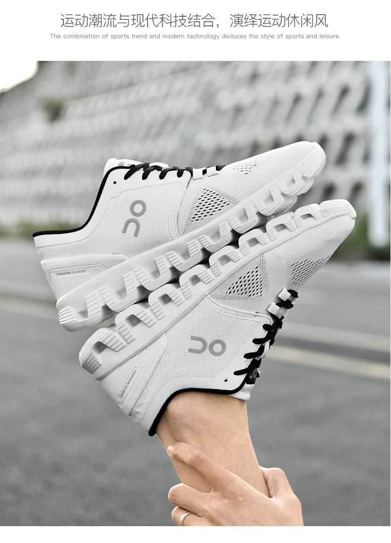 Men's Breathable Casual Sneakers Air Mesh Running Shoes Lightweight Summer Outdoor Sports Zapatillas for Male Large Size 39-46