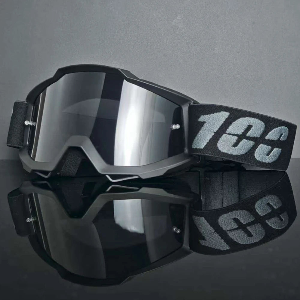 Gafas Motocross Universales – Lente PC Antipolvo y Viento Moto