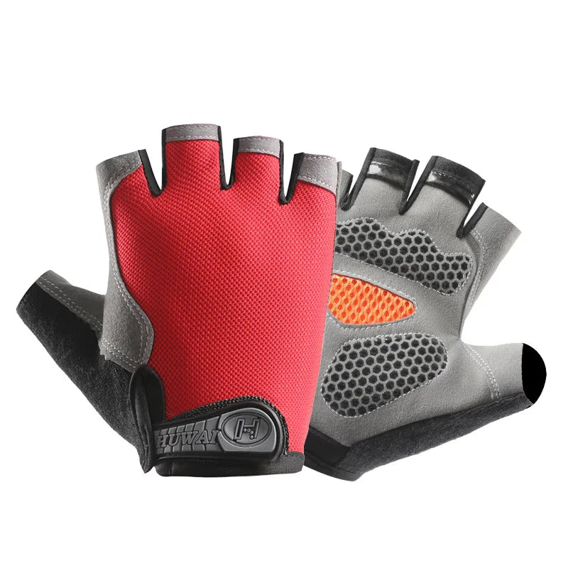 Guantes Ciclismo y Pesca Sin Dedos – Transpirables Antideslizantes Unisex