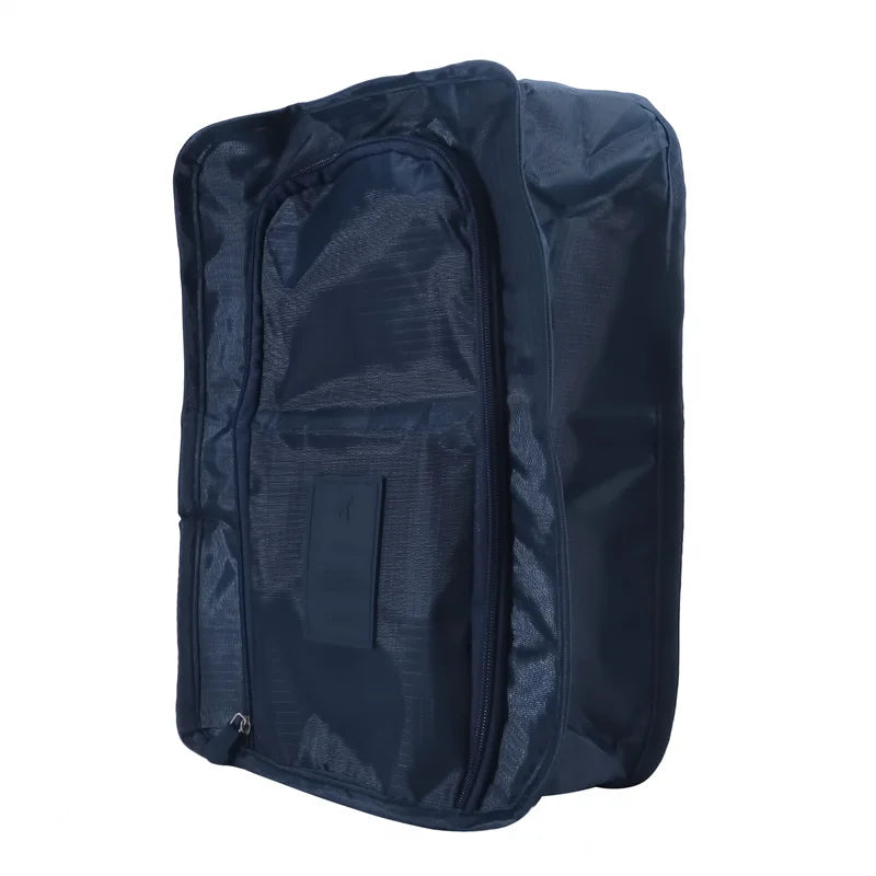 Portable Shoe Bags Travel Holds Multifunction Folding Storage Handbag High Capacity Mini Solid Color Shoe Pouch Organizer