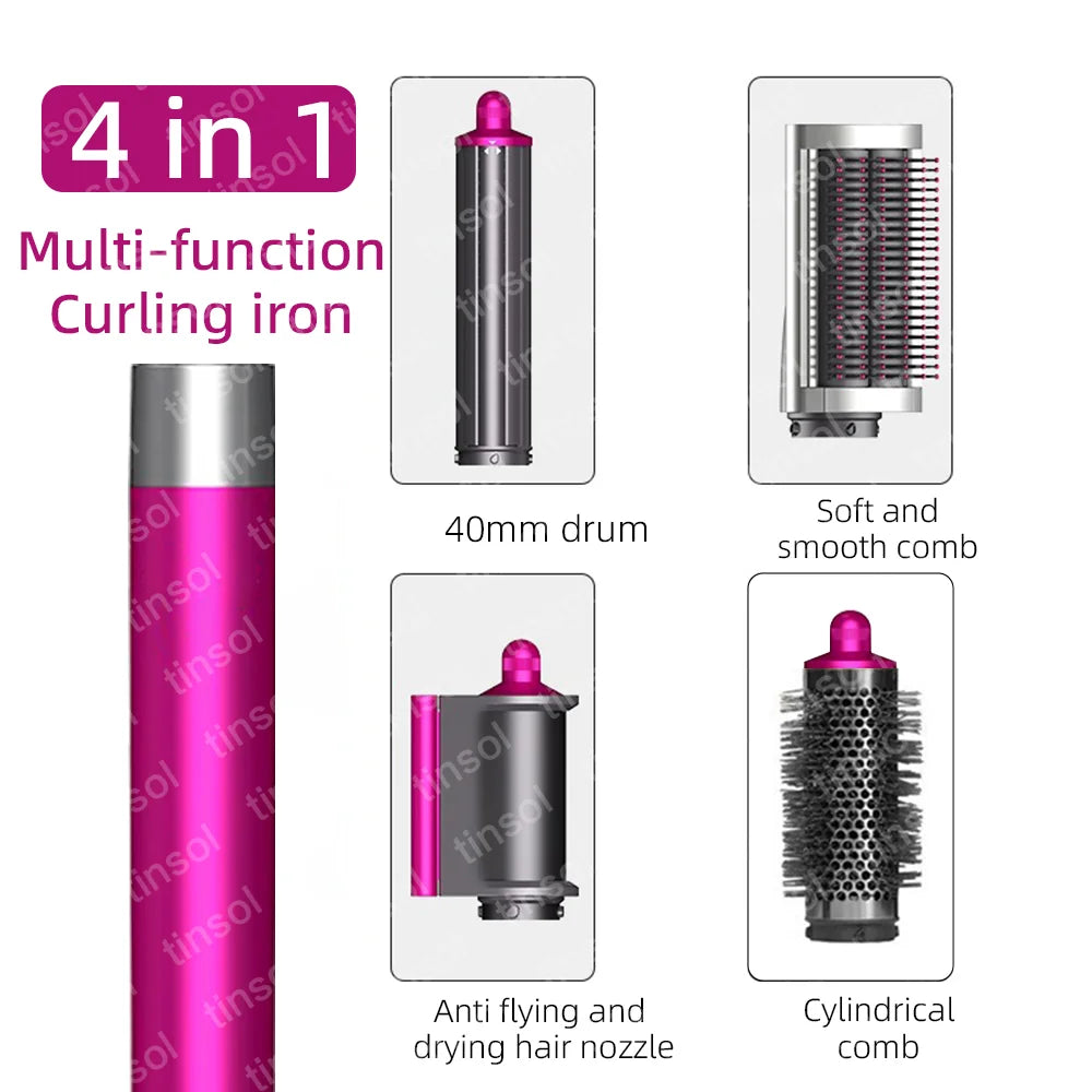 TINSOL 7-in-1 Air Styling Hair Dryer, 110,000 RPM High-Speed Hair Care, Ionic Hair Dryer, Automatic Curling Set