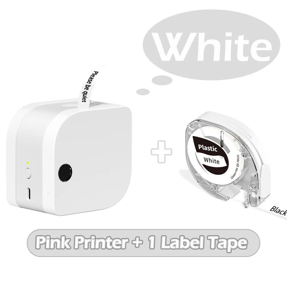 Phomemo P12 Pro - Etiquetadora Bluetooth Recargable con Cinta de Satén 12mm