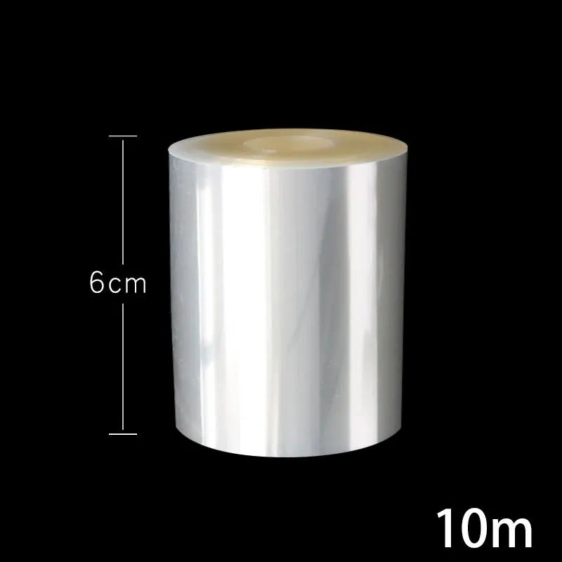 10m/1 Roll Transparent Acetate Surround Film Cake Surrounds The Edge Cake Frame Mold Chocolate Candy Baking Tool Mousse Ring