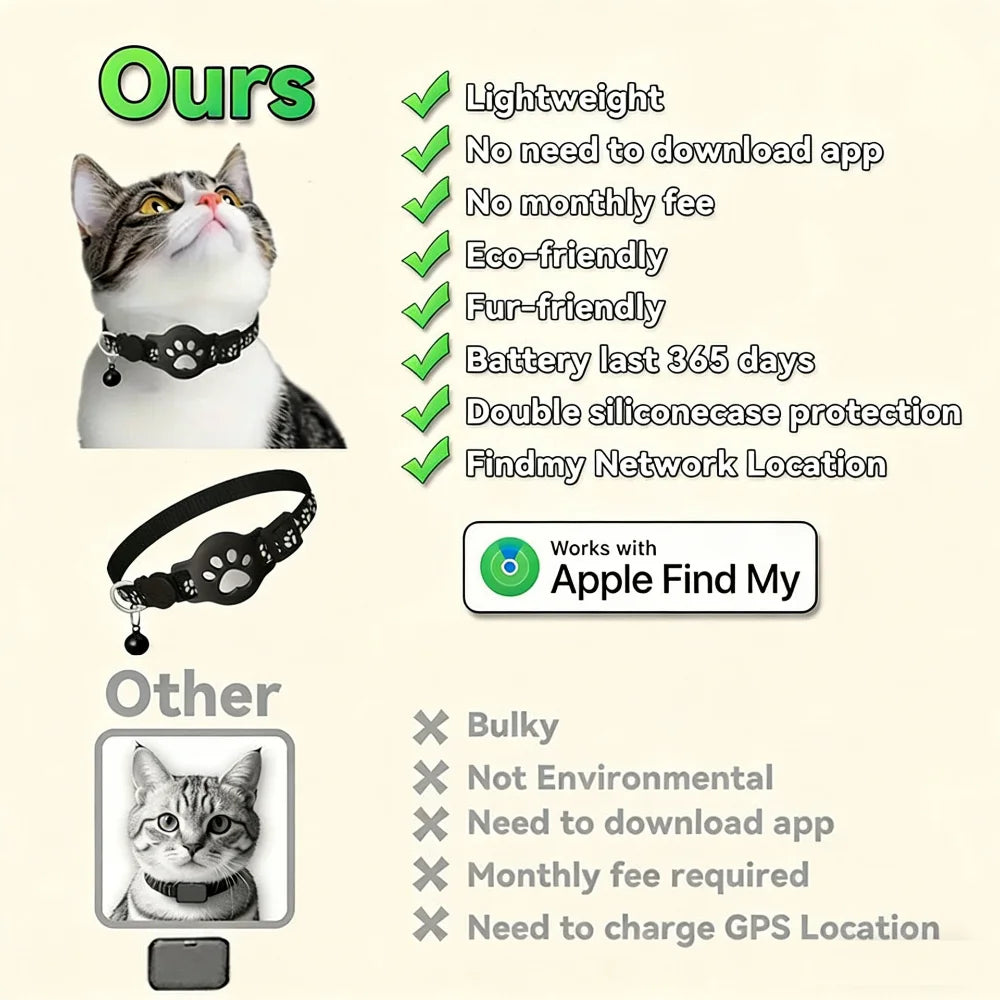 Dual System Pet GPS Tracker Collar IOS Android Universal Anti-Lost Locator Fast Find Dog Cat
