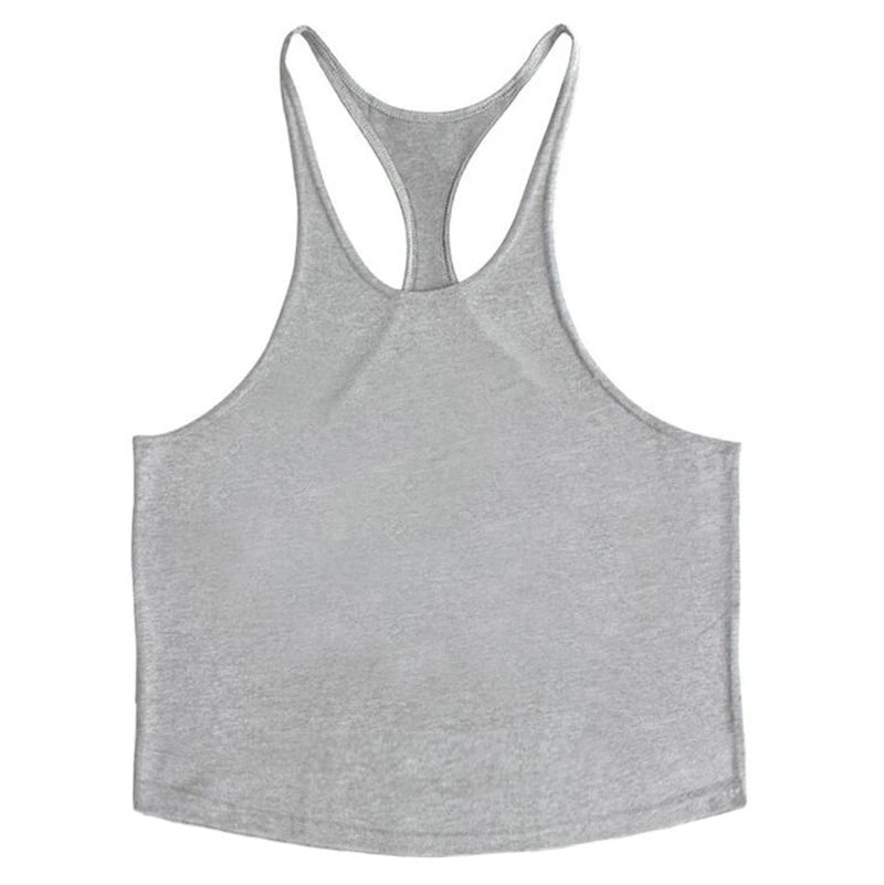 Gyms Workout Sleeveless Shirt Stringer Tank Top Men Bodybuilding Clothing Fitness Mens Sportwear Vests Muscle Singlets