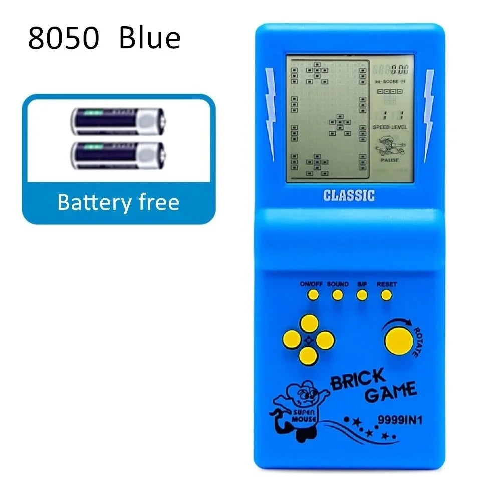 3.5" Game Console For Tetris Console Retro Handheld Game Players Mini Children's Nostalgic Pocket Games Machine Kids Puzzle Toys