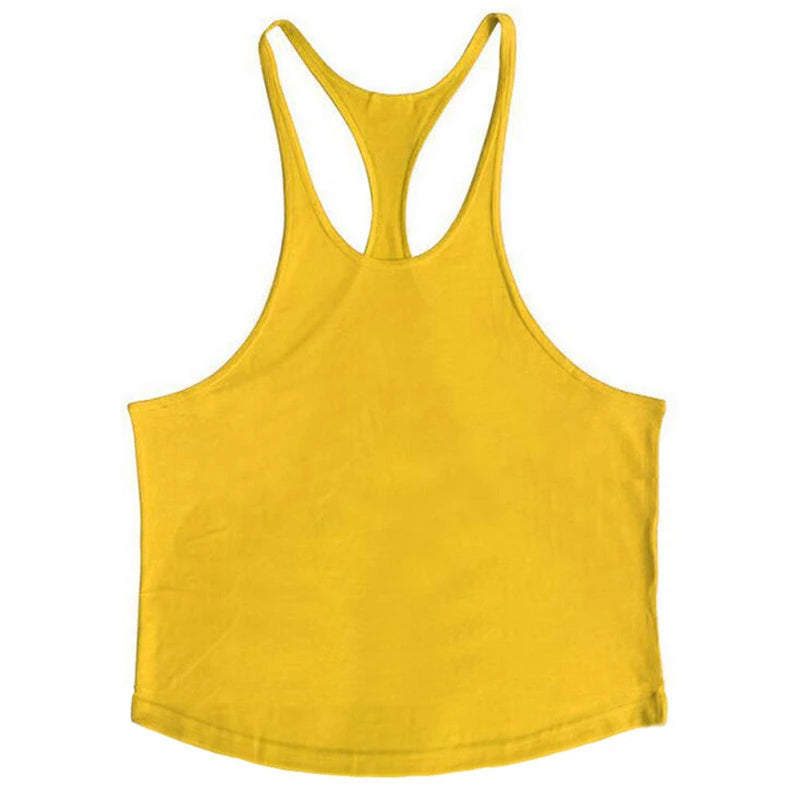 Gyms Workout Sleeveless Shirt Stringer Tank Top Men Bodybuilding Clothing Fitness Mens Sportwear Vests Muscle Singlets