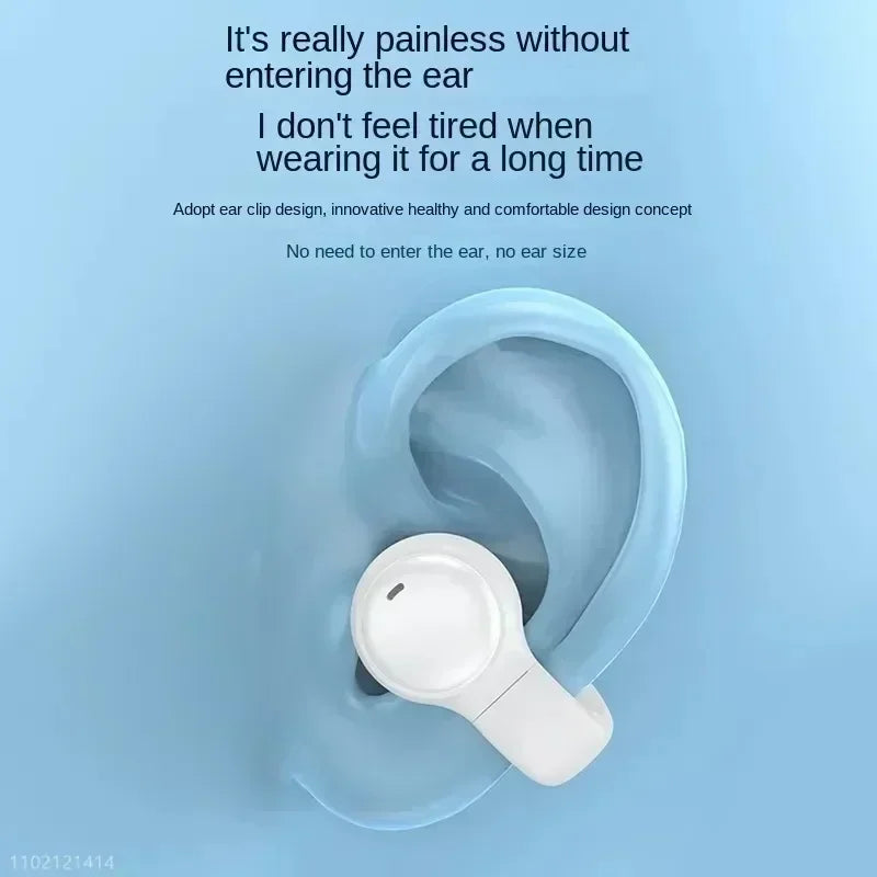 NEW X58 Wireless Earphone Noise Reduction Bluetooth LDE Power Display Earbuds in-Ear Headsets with Mic Touch Control for Phone