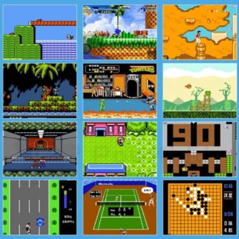 Built-in 500+ Classic Games Children's Handheld Game Players for Gameboy Output Emulator Charging Can Be Connected To The TV