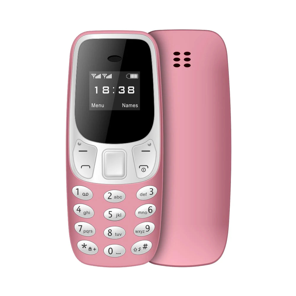 SERVO BM10 Mini Feature Phone Dual SIM Dual Standby Voice Dialing Low Radiation Mp3 Player With Earhook Pocket Cellular Phone