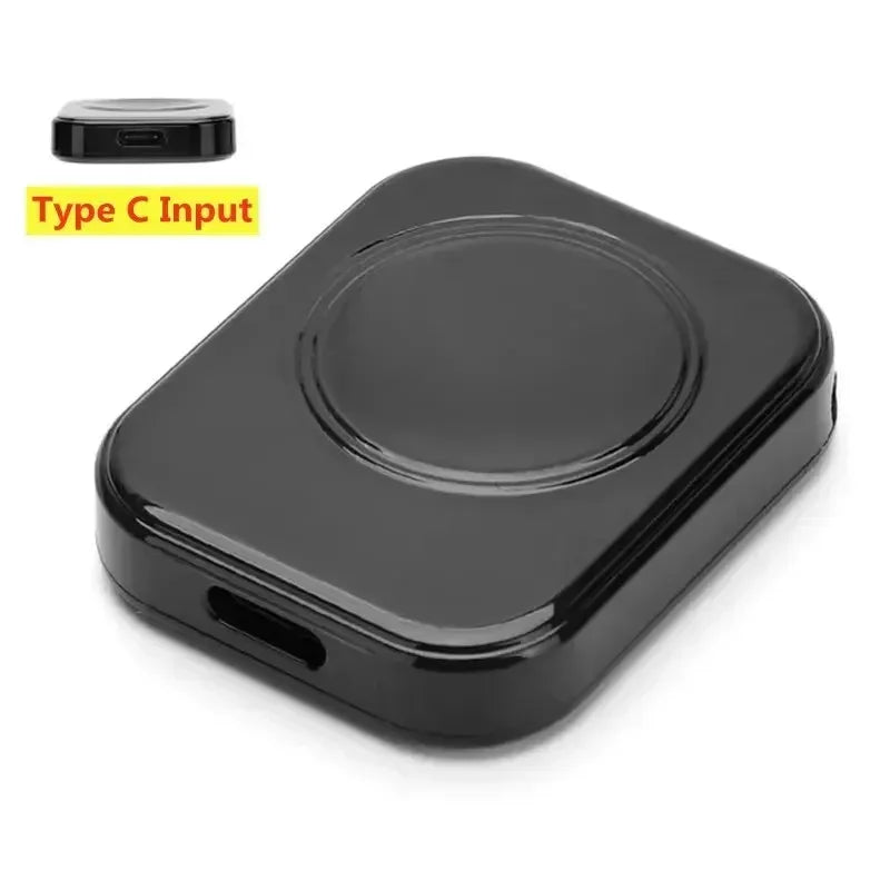 Fast Magnetic Watch Wireless Charger For Apple Watch Ultra 3 2 1 Series 9 8 7 6 SE Charger Dock Adapter Type C Portable Charger