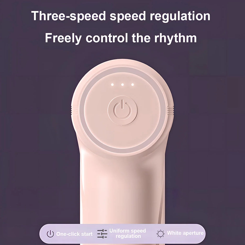 Electric Egg Beater Wireless Electric Food Mixer Handheld Mixer with 3 Speed Settings Baking Dough Cake Cream Milk Whisk