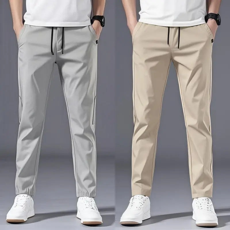 Pantalón Hombre Verano - Recto y Liviano Estilo Coreano