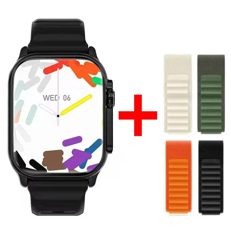Watch 10 Ultra Smart Watch 49mm 2026 New NFC Men Women GPS Track Bluetooth Call BT Music Games Wireless Charging Smartwatch