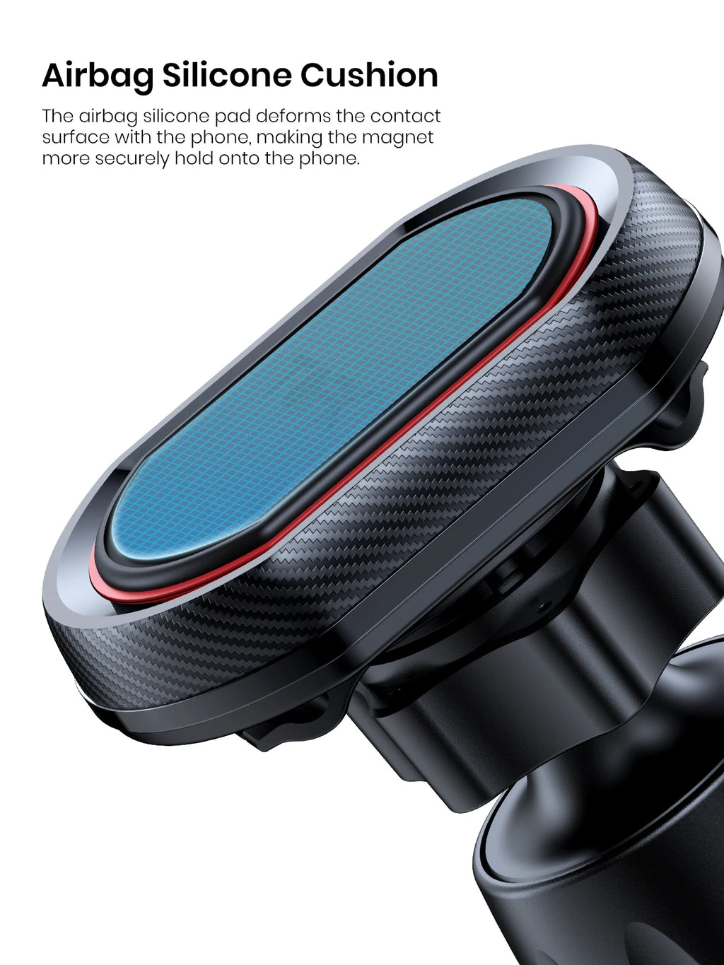 TOPK Magnetic Air Vent Car Phone Holder [Strong Magnet] Car Vent Mount Phone Stand Compatible with iPhone15 14 13 Samsung Xiaomi