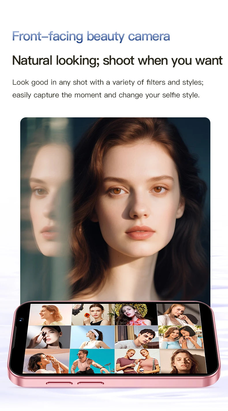 SOYES XS18Pro Mini Smartphone 3.0" Display 2GB RAM 16GB ROM Dual SIM Standby Dual Camera Android 9.0 Apps WiFi i17 Mini Phone