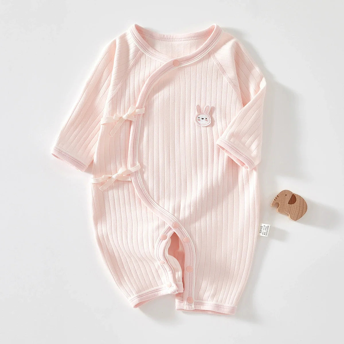 Somenie Infant Knitting Jumpsuit 100% Cotton Long Sleeve Romper One Piece Outfit for Boys & Girls Newborn Baby 4 Seasons Wear
