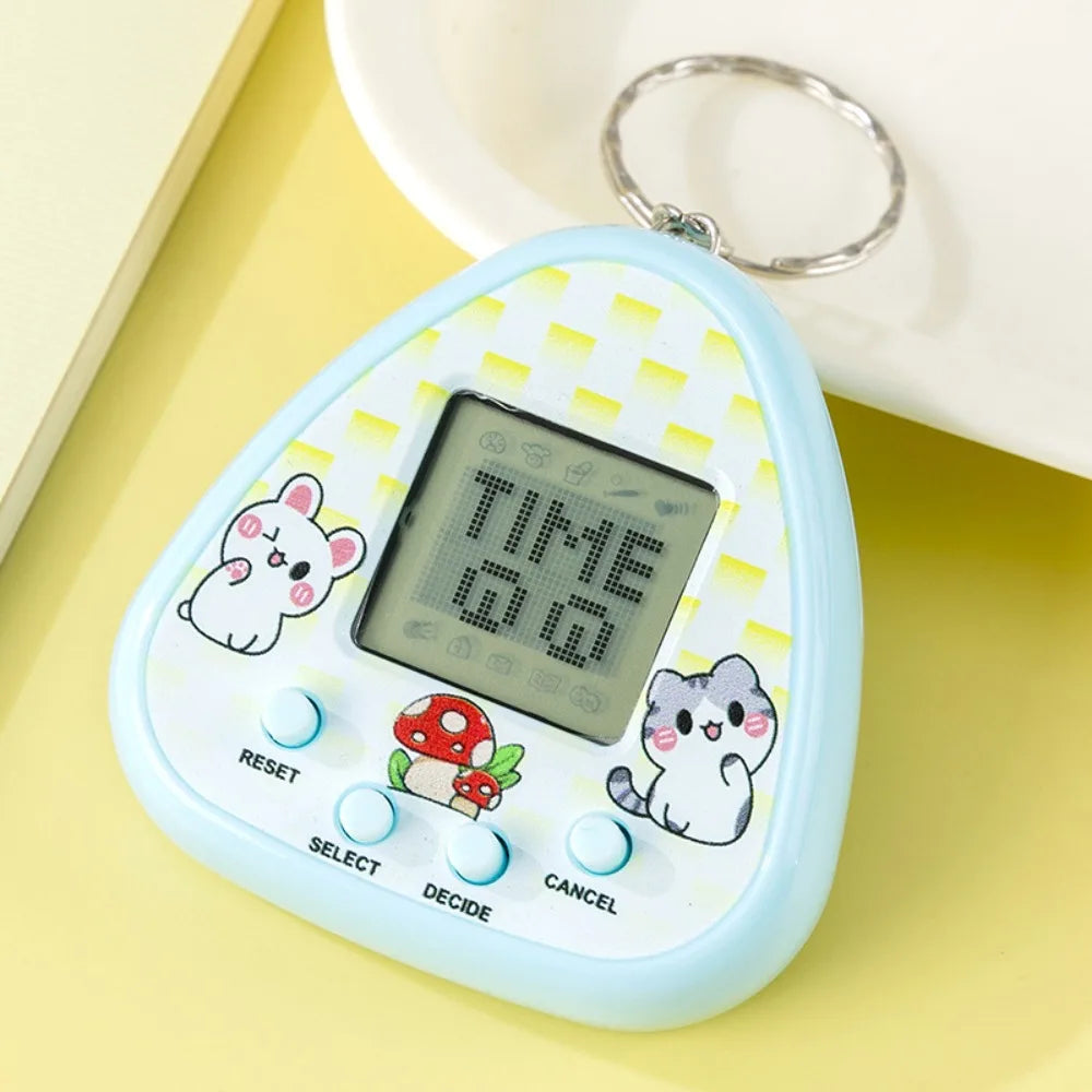 Multilingual Virtual Electronic Pet Tamagotchi Toy, Pixel Screen Digital Animal Game Machine, Kids Gift